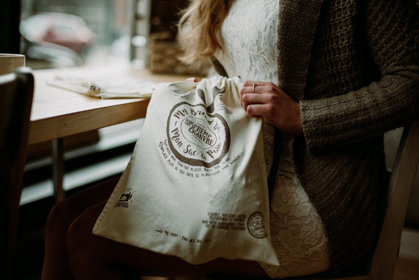 Sac à pain de conservation réutilisable - Miche & autres