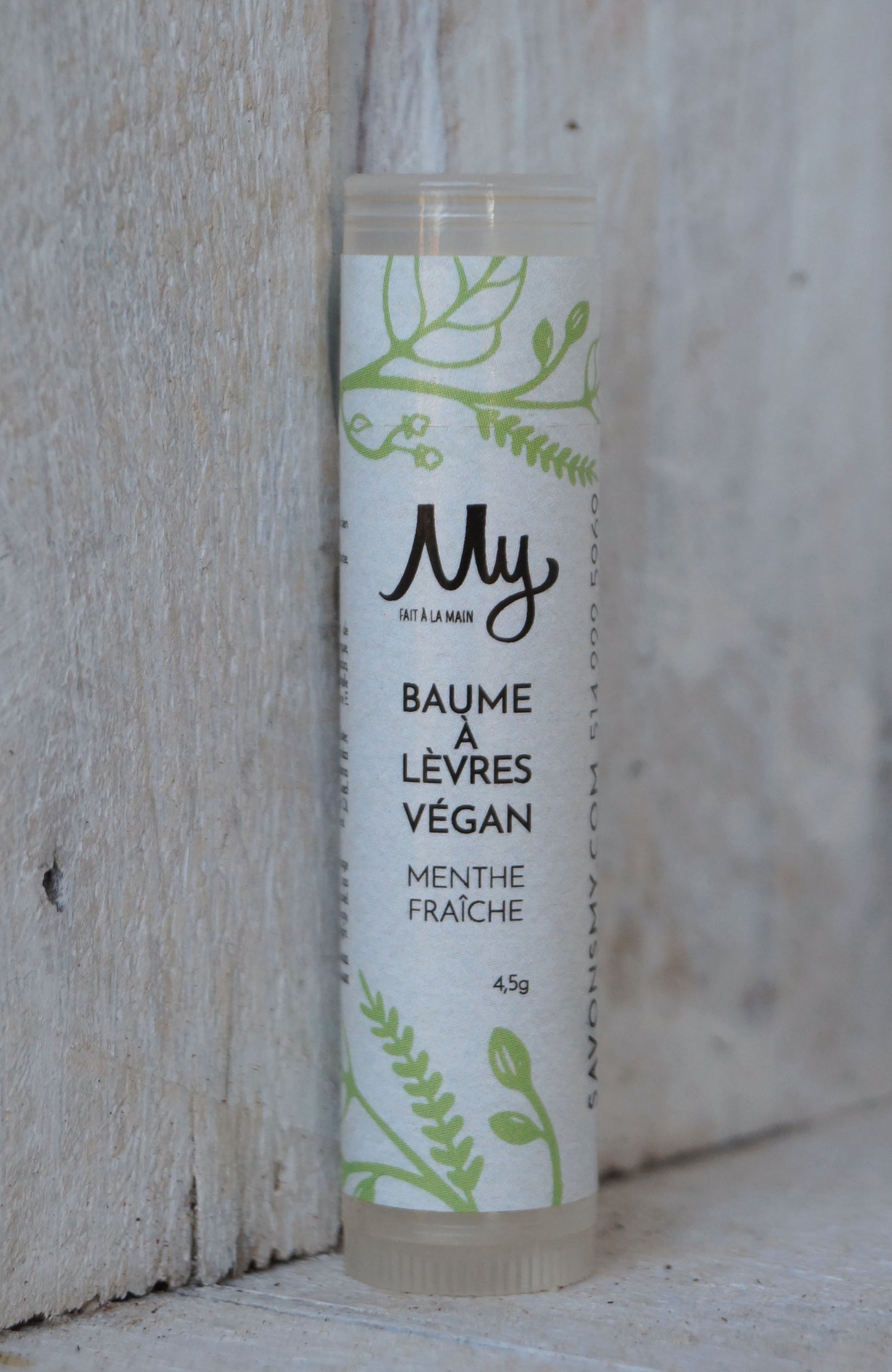Baume à lèvres végan Menthe fraîche