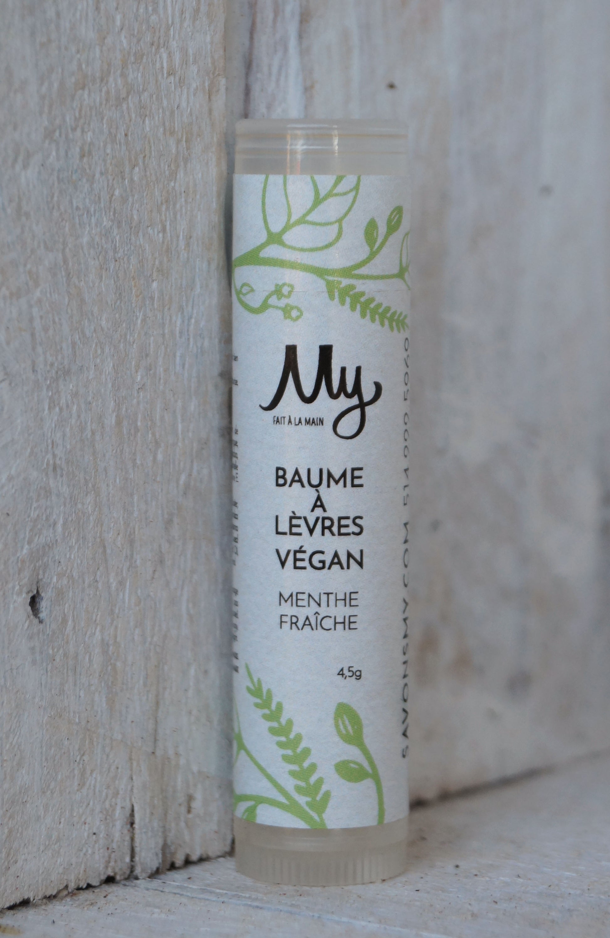 Baume à lèvres végan Menthe fraîche