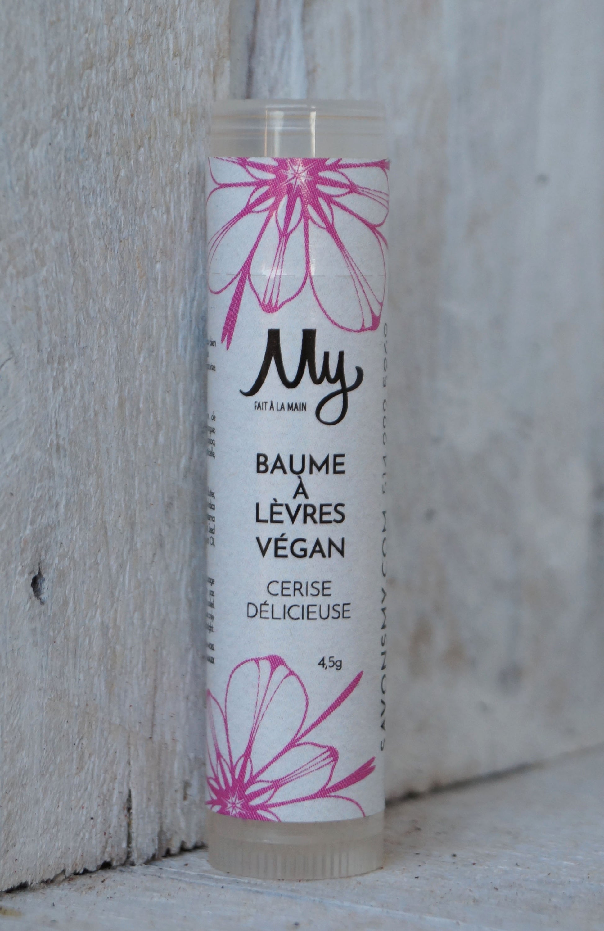 Baume à lèvres végan Cerise délicieuse