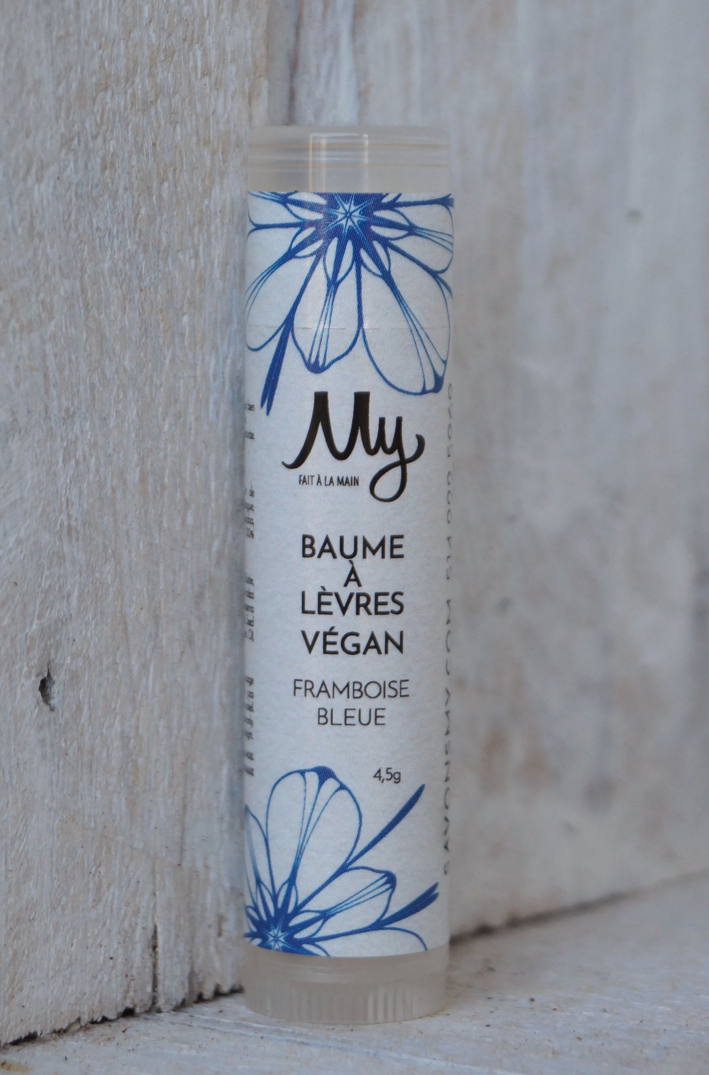 Baume à lèvres végan Framboise bleue