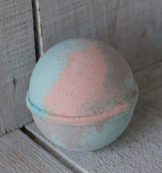 Bombe de bain effervescente Barbe à papa