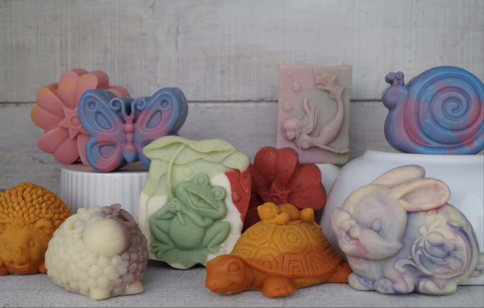 Shaped soap