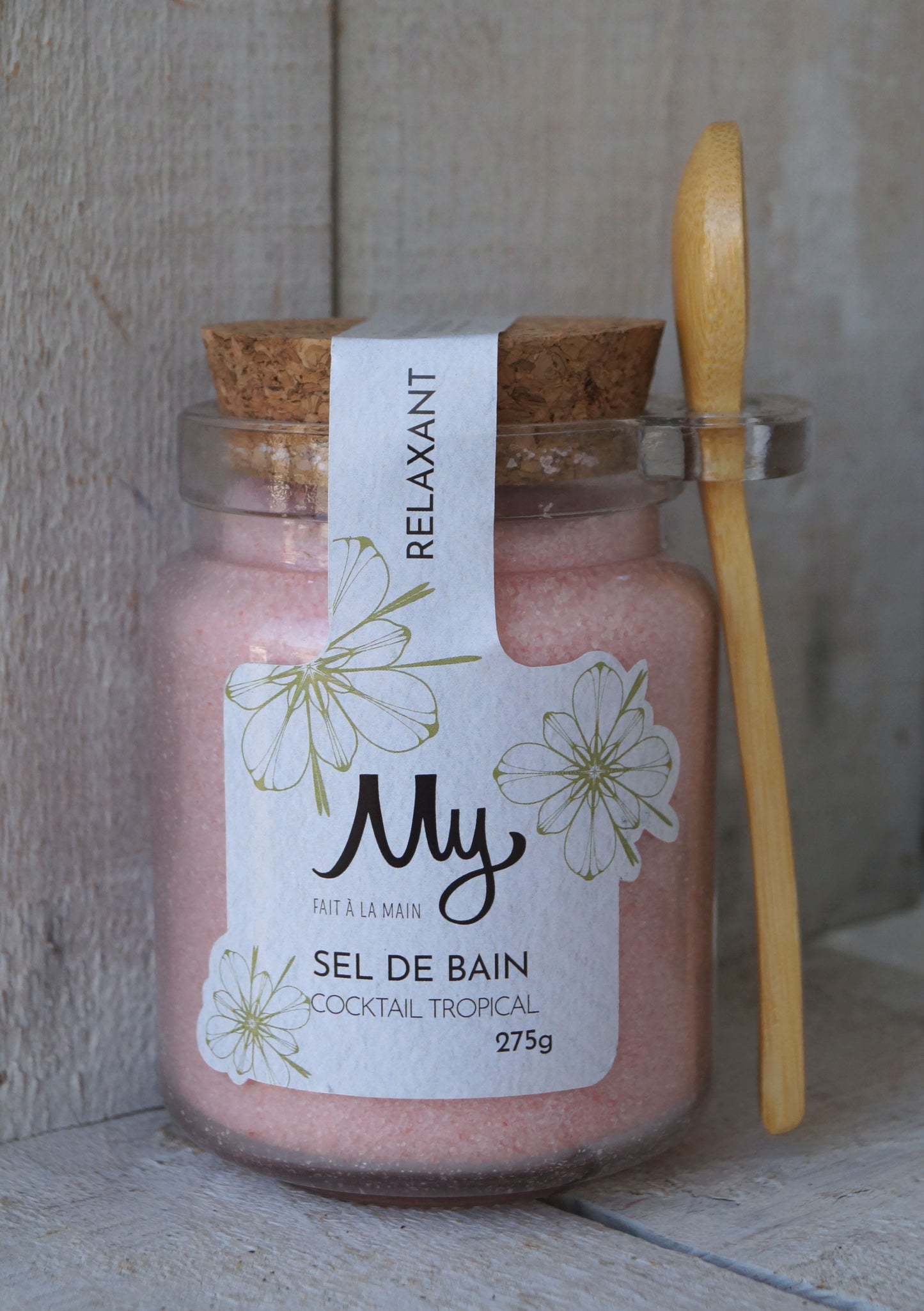 Sel de bain relaxant Cocktail tropical