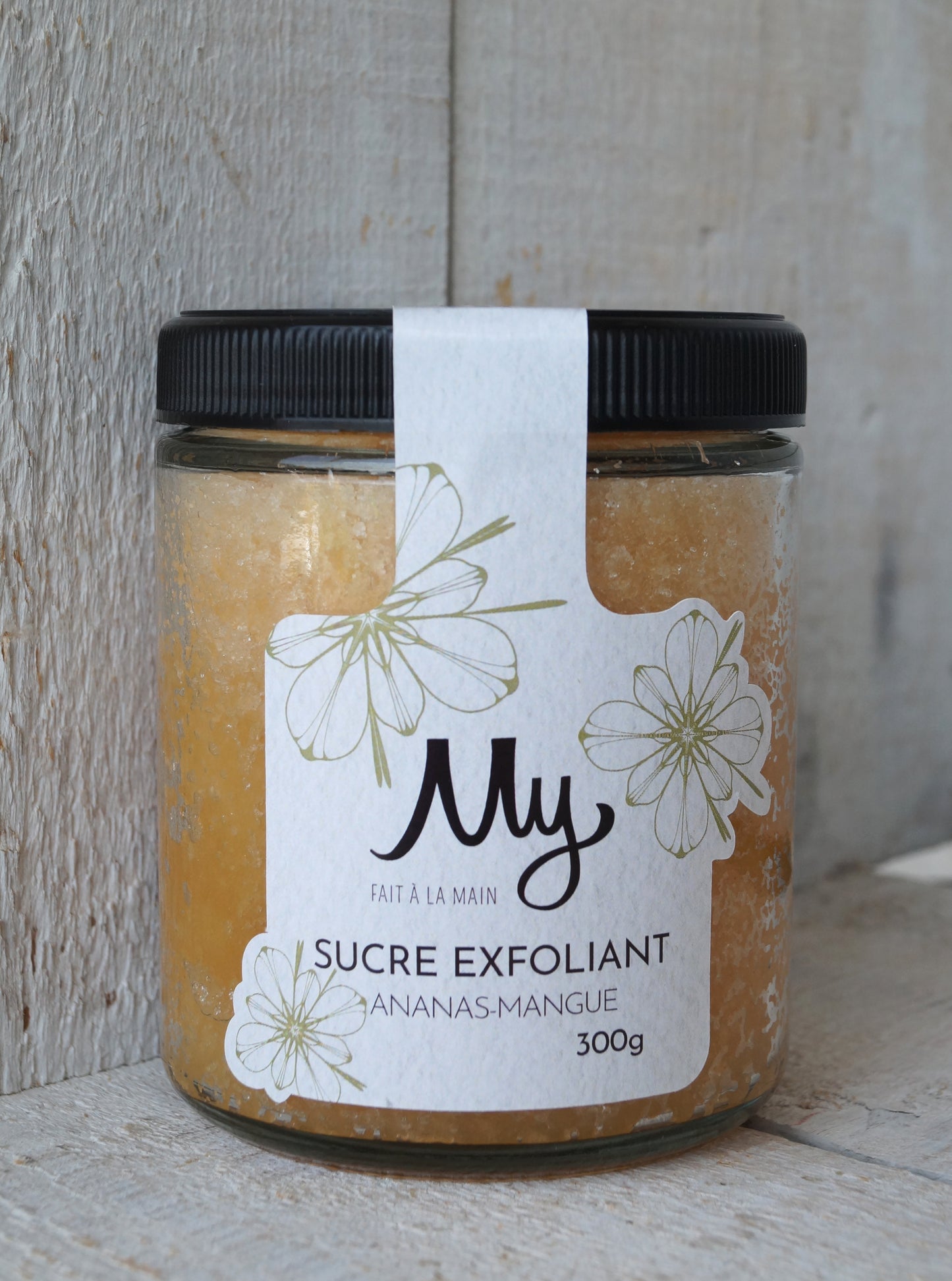 Sucre exfoliant pour le corps