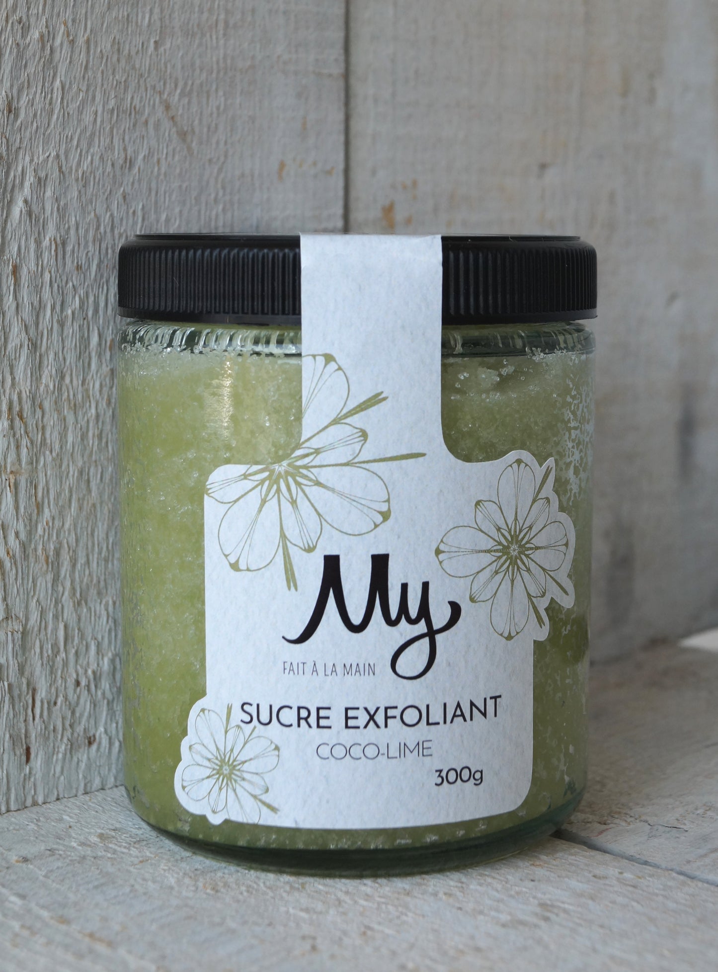 Sucre exfoliant pour le corps