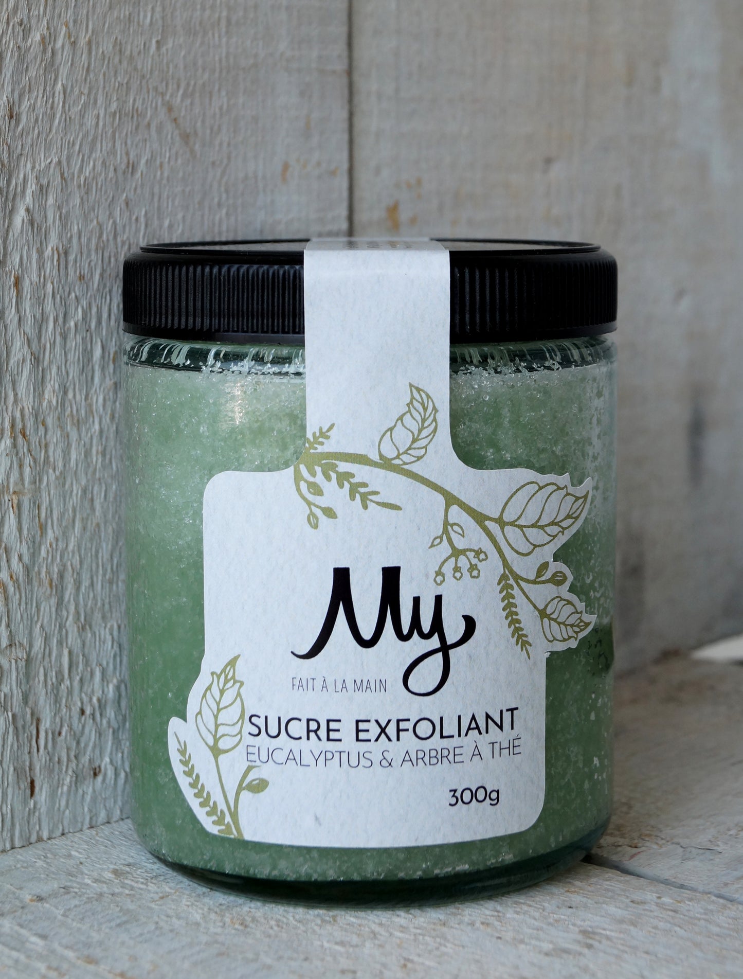Sucre exfoliant pour le corps