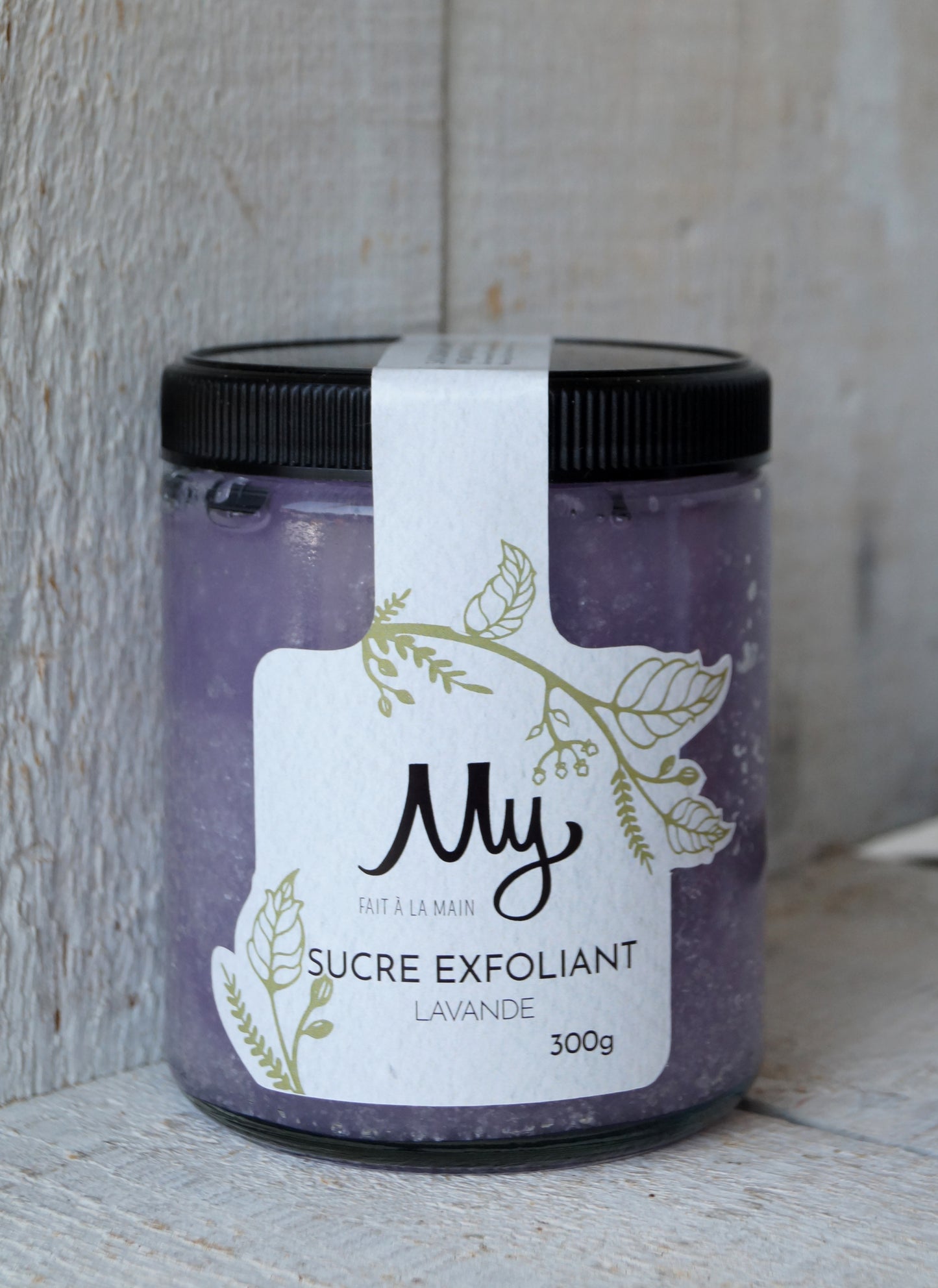 Sucre exfoliant pour le corps