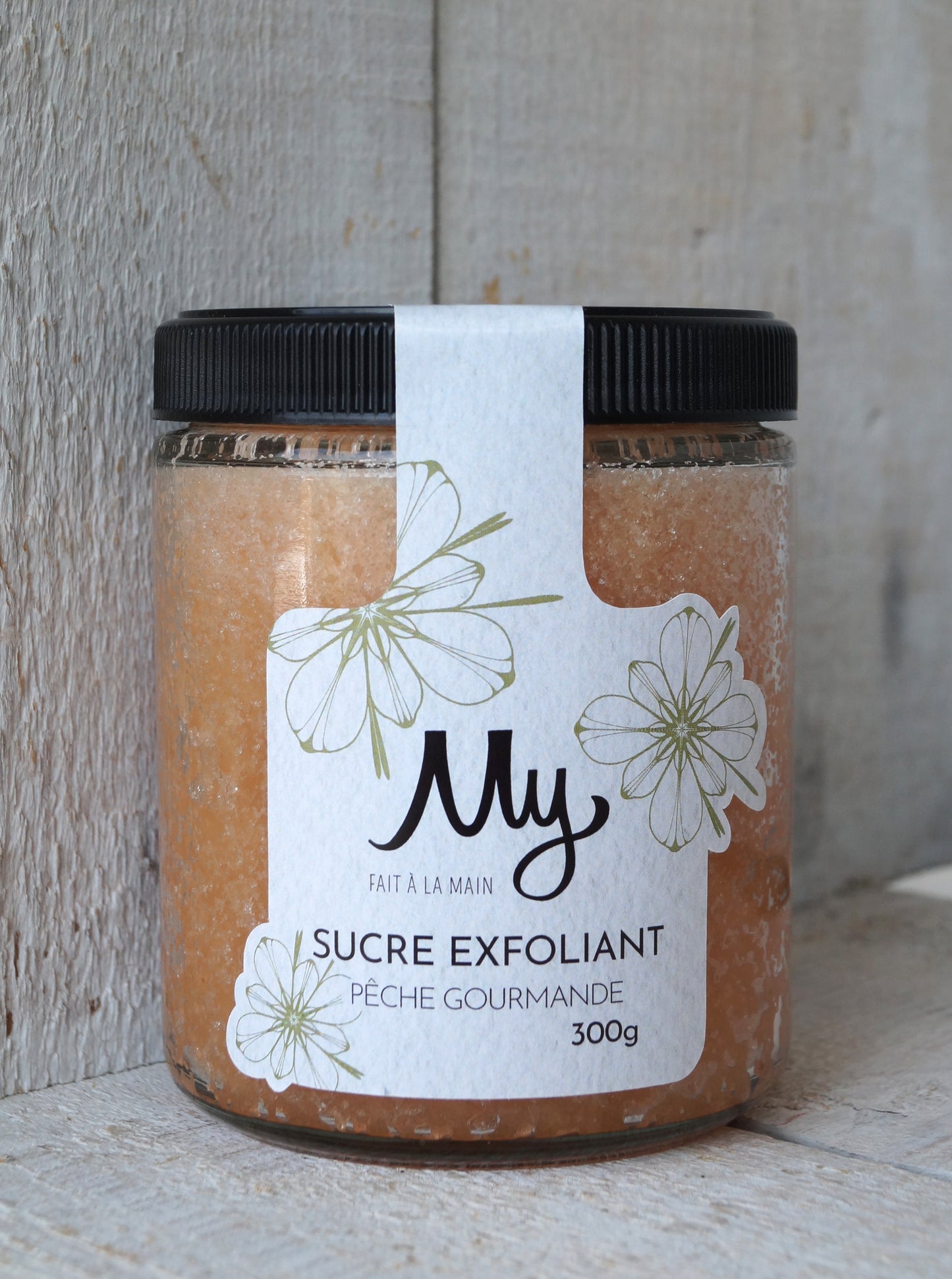 Sucre exfoliant pour le corps