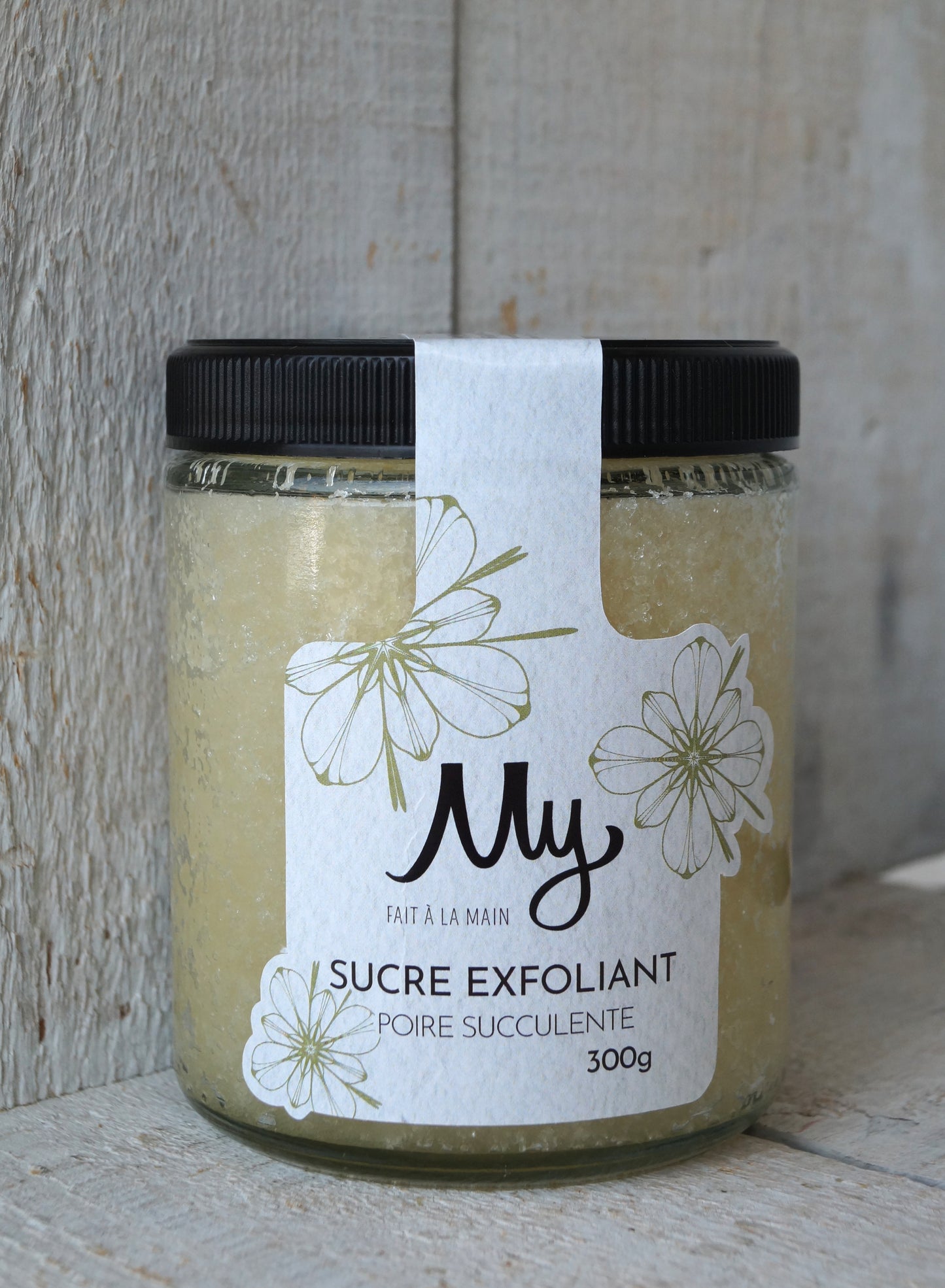 Sucre exfoliant pour le corps