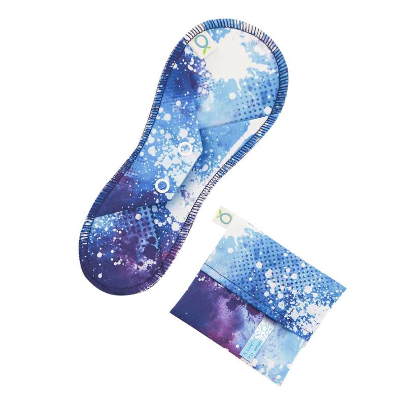 Öko-Teens - Yuri - Protège-dessous lavable + pochette