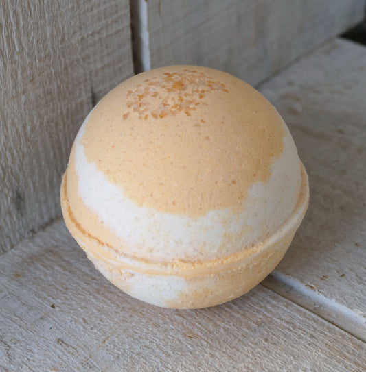 Bombe de bain effervescente Pêche gourmande