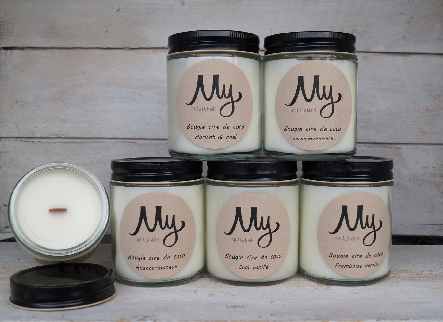 Bougie d'ambiance/de massage