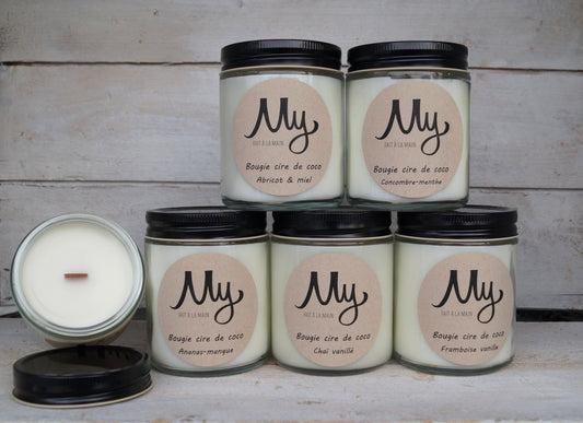 Bougie d'ambiance/de massage