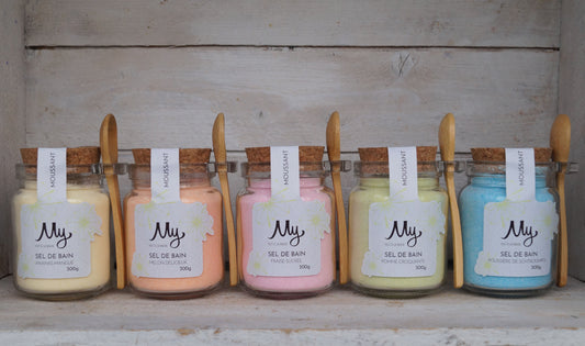 Sels de bain moussants