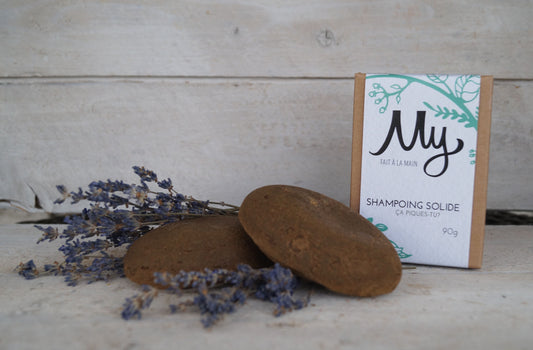 Shampoing solide Ça piques-tu? Arbre à thé, lavande et palmarosa