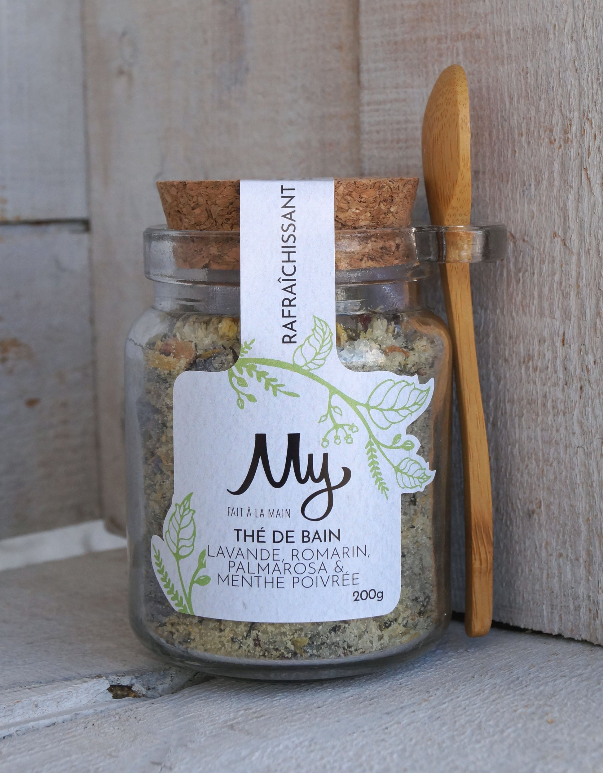 Thé de bain Lavande, romarin, palmarosa et menthe poivrée