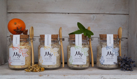 Thés de bain adoucissants