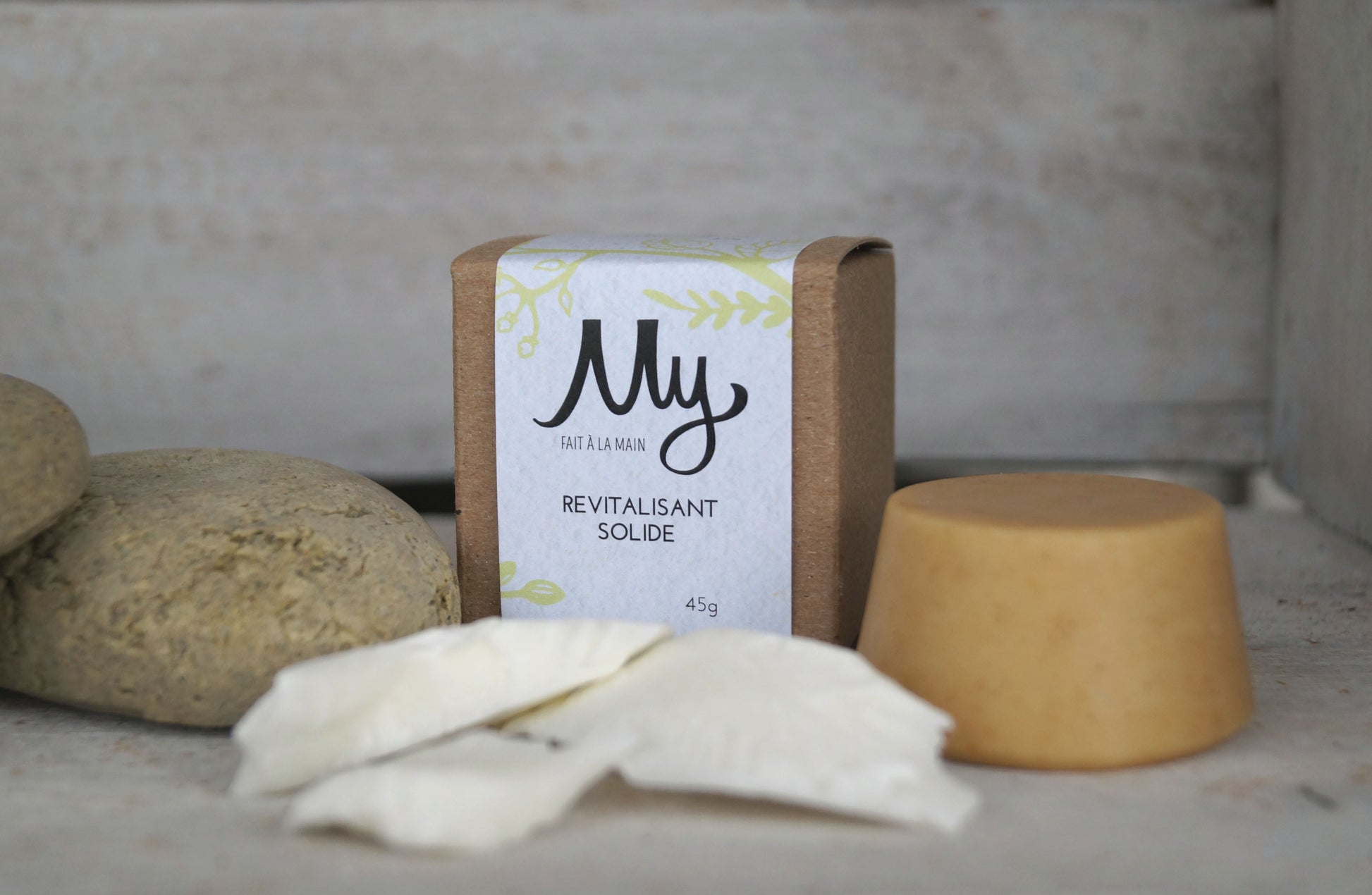 Revitalisant solide cheveux normaux