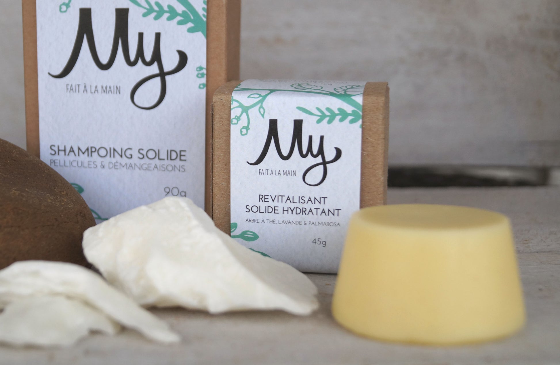 Revitalisant solide hydratant Arbre à thé, lavande et palmarosa