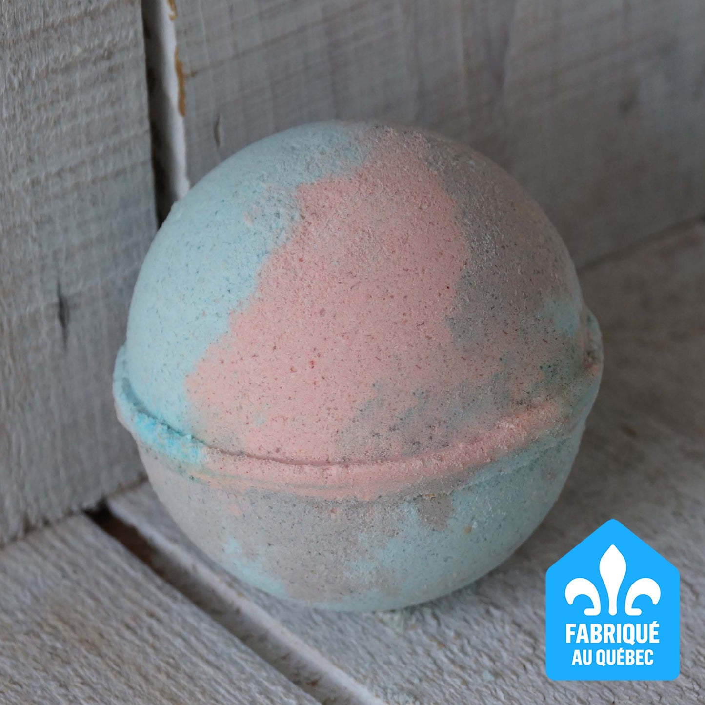 Bombe de bain effervescente Barbe à papa