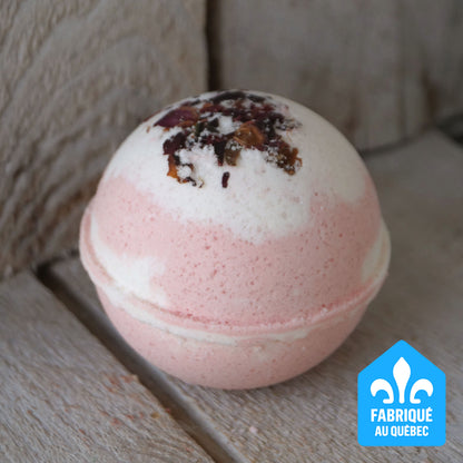 Bombe de bain effervescente Fraise sucrée