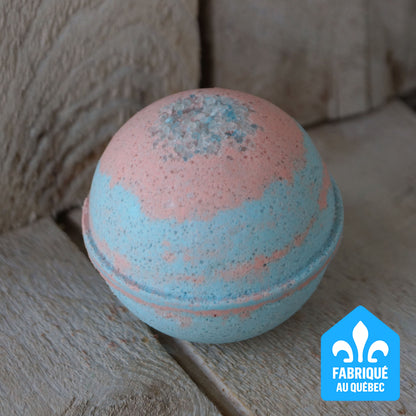 Bombe de bain effervescente Framboise bleue