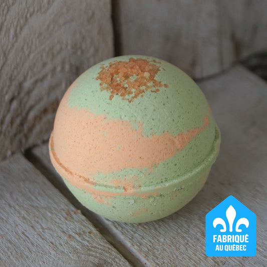Bombe de bain effervescente Melon délicieux