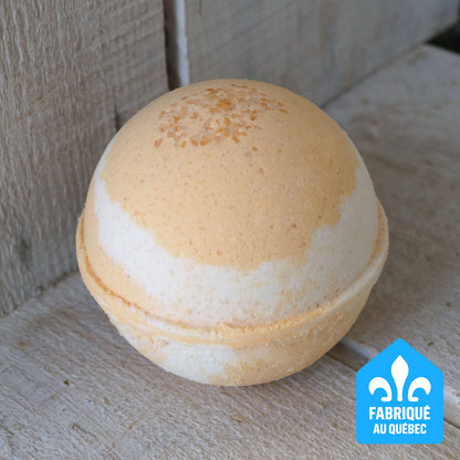 Bombe de bain effervescente Pêche gourmande