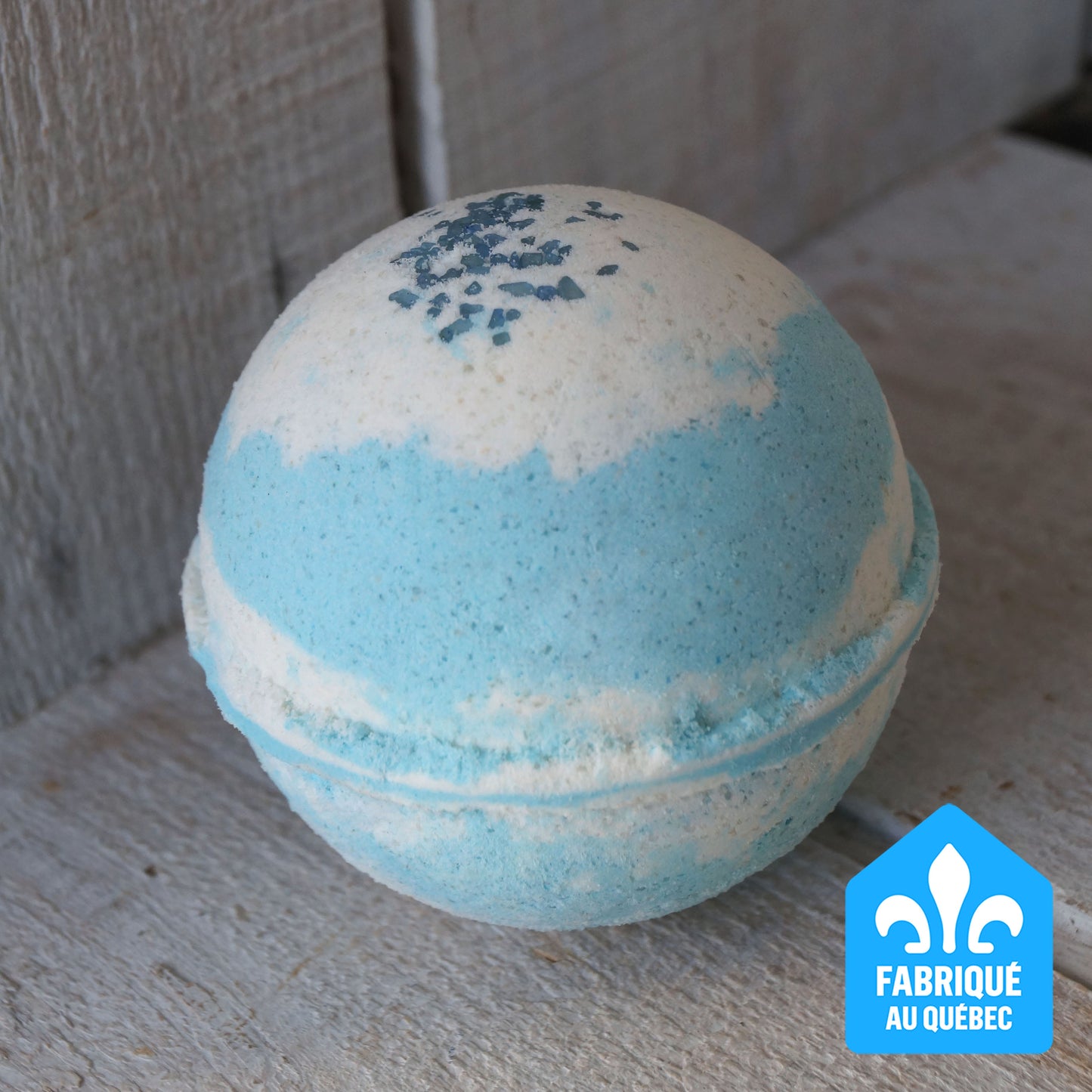 Bombe de bain effervescente Pouf de schtroumpfs