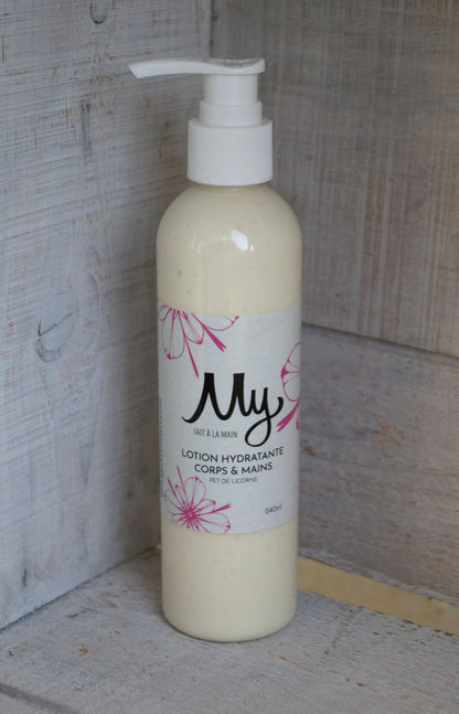 Lotion hydratante corps & mains (huiles parfumées)