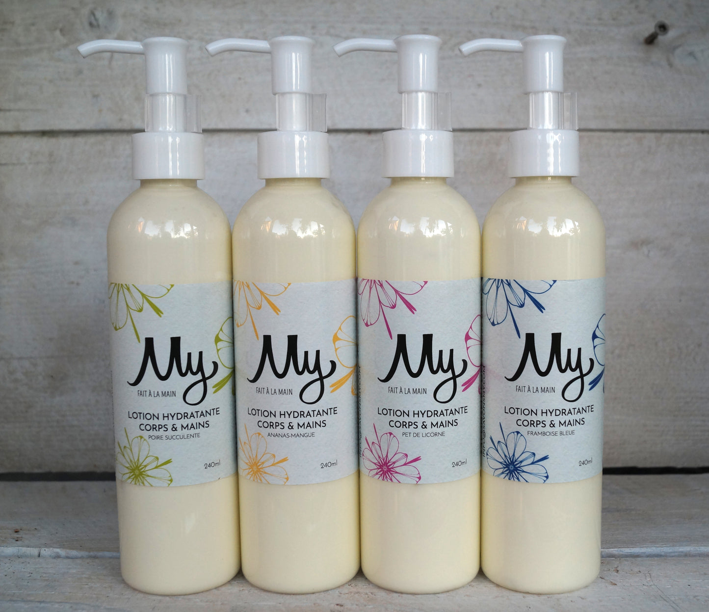 * NEW * Moisturizing body & hand lotion (fragrant oils)