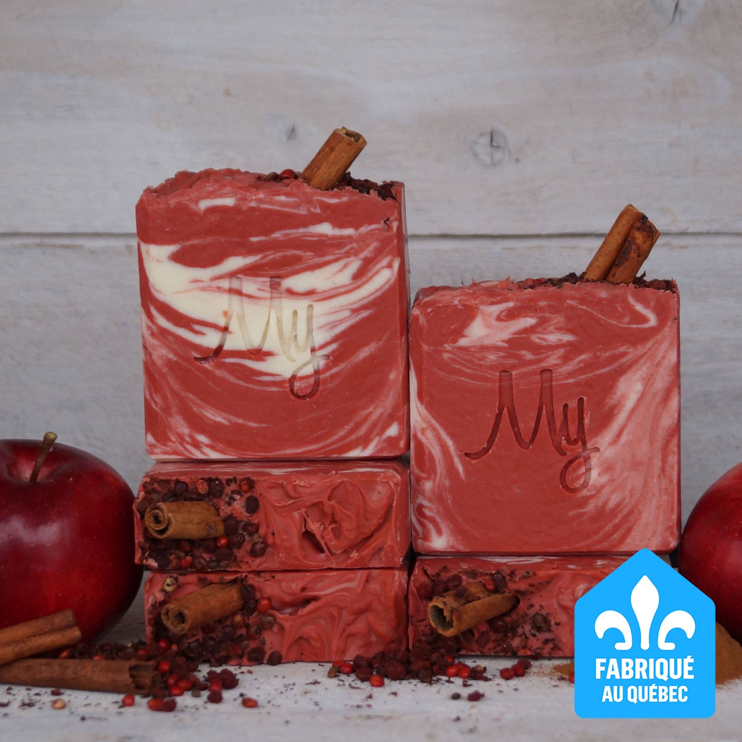 Apple & cinnamon soap
