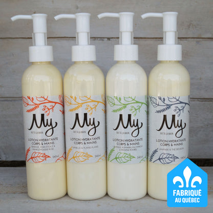 Lotion hydratante corps & mains (huiles essentielles)