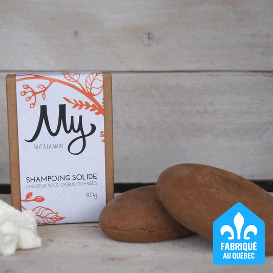Shampoing solide Cheveux secs, crépus ou frisés