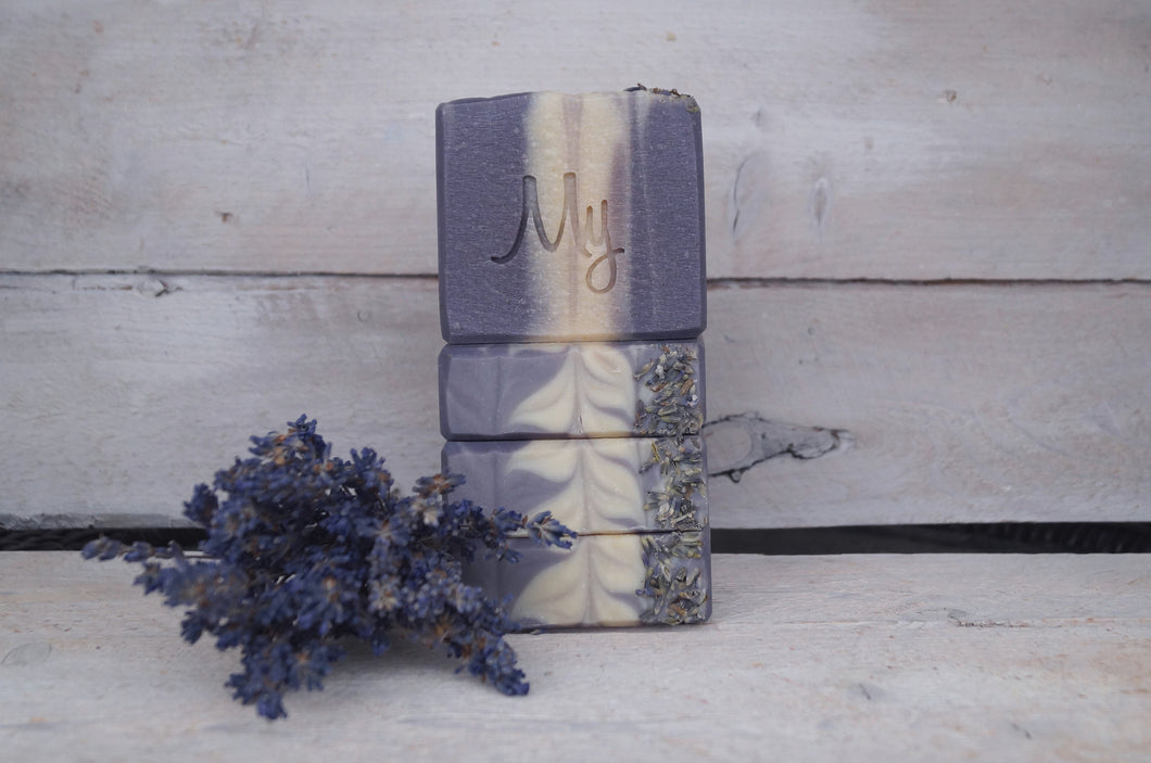 Lavender & goat's milk soap