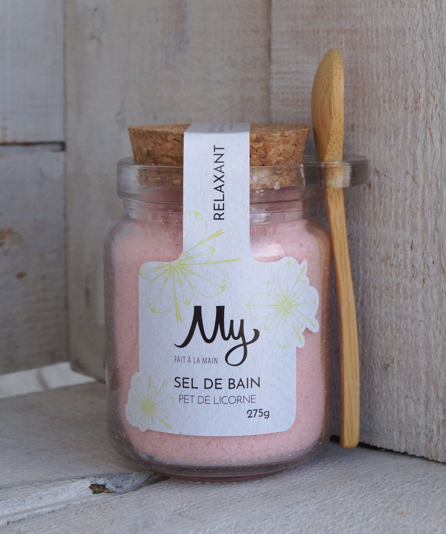 Relaxing bath salt